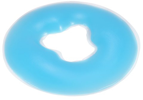 Wakects Silikon-Gel-Gesichtsmassage-Tisch, 4 Farben, wiederverwendbar, für Schönheitssalon, 30 x 1,8 cm, Himmelblau