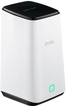 Zyxel 5G NR 4.67 Gbps Indoor Router | AX3600 WiFi 6 Router | Nebula Cloud Management | Teilen Sie WLAN mit 64 Geräten | Dual WAN failover [Nebula FWA510]