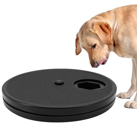 Beowanzk Tablero de limas de uñas para perros (6 compartimentos integrados para comida para perros), tabla de rascar para perros, lima de uñas para perros, tabla de rascar para perros de repuesto para