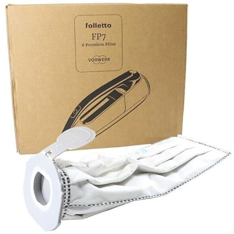 Kobold Packung mit 6 Beuteln FP7 Staubsauger VK7 Original
