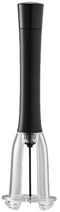 Eighosee Abridor de vino tinto a presión de aire de acero inoxidable tipo pin, sacacorchos, sacacorchos, herramienta de extracción de corcho