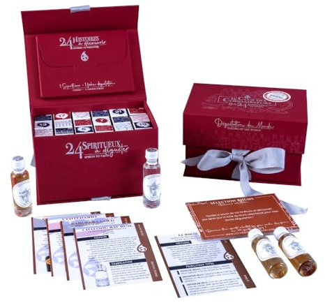 Calendrier De L'Avent Rhum - Coffret Rhum 24 x 20ml - Le Club Des Connaisseurs