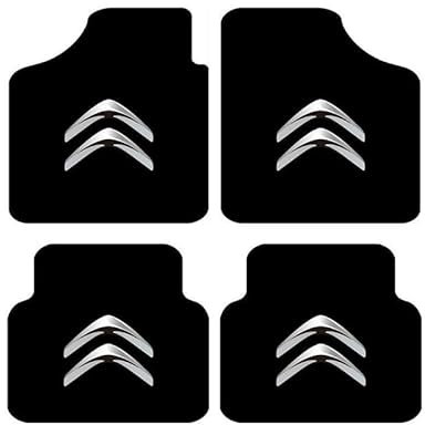 YNEION Auto Leder Fußmatten für Citr𝙤en C3 Pluriel Convertible(2003-) nach Maß wasserdichte rutschfeste einfach zu reinigen Interieur Bodenmatte Zubehör,A