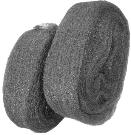 HOMOCONO 2pcs Steel Wool Pads Flexible Wire Mesh Polishing Tool for Cleaning and Restoring Versatile Cleaning Fabric for Tiles