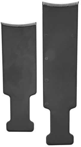 KooingTech Highlighting Board, Balayage Board with Teeth, Lightweight Foiling Board, Highlight Board for Hairstylist, Reusable ABS Highlighting Comb, 2 Sizes Balayage Kit for Hair