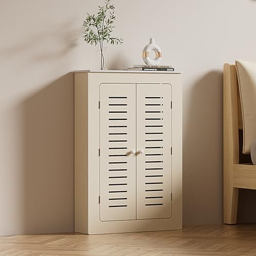Modern Radiator Shelf Cover with Louvered Grill Radiator Cabinet Top Shelf for Living Room Decoration and Heating Storage
