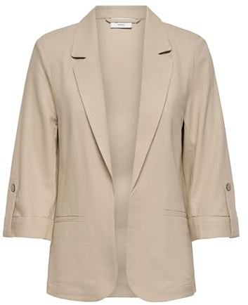 ONLY dam Onlgoa 3/4 Unline Linen Bl Blazer Cc Tlr Onlgoa 3/4 Unline Linen Bl Blazer Cc Tlr (1-pack)