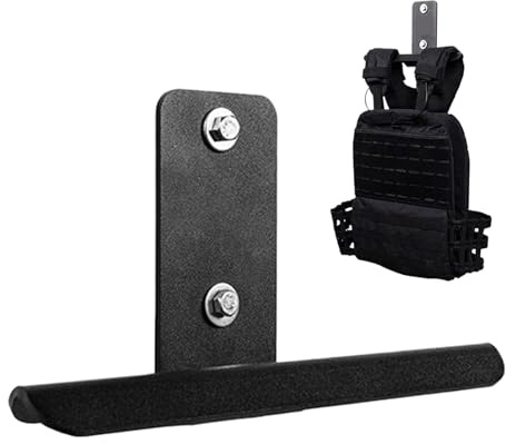 Supporto per piastre di peso in acciaio, montaggio a parete, multifunzione, per casa, palestra, organizzazione, biciclette, palloni da calcio, moto, camere, garage, negozi, fiere, uffici, calcio