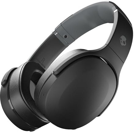 Skullcandy Crusher Evo Casque Supra-Auriculaire sans Fil avec Basses Sensorielles, Autonomie 40 h, Microphone, Compatible iPhone + Android + Appareils Bluetooth
