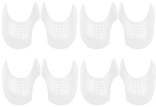 TIMESETL Anti Falten Schuhe Schutz 4 Paar Schuhspanner Schuh Anti Falten Schutz, Schuhe Knickschutz Anti Knick Schutz, Schuhe Schuhspanner Anti Falten, Schuhfaltenverhinderer für Herren Frauen