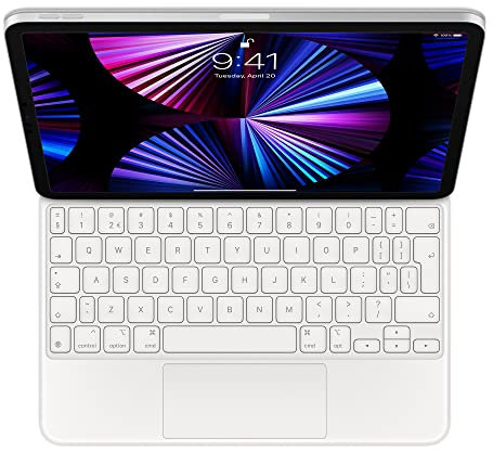 Apple Magic Keyboard (para el iPad Pro de 11 Pulgadas - 3.ª generación y iPad Air - 4.ª generación) - Neerlandés - en Blanco