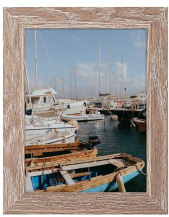 HOMESEVEN 10x12 Wooden Picture Frames 10x12 Picture Frames 100% Solid Wood Photo Frames For Wall or Tabletop Decor For Home Gifts,Brown
