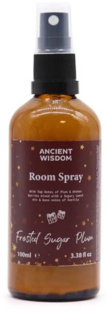 Frostat socker plommon rum och kudde spray 100 ml förtjusande hem doft gåvor