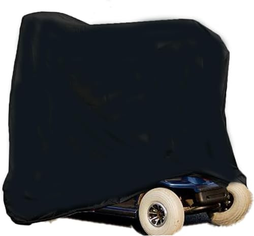 190 x 71 x 117 cm Abdeckung für Mobilitäts-Roller, wasserdichte Regenabdeckung für Mobilitäts-Roller, 420D Oxford-Schutzabdeckung mit Gummiband, vollständig geschlossen, Schnee, Wind, Staub, Sonne,
