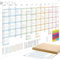 weekview XL Jahresplaner Colour 2026 Wandkalender mit Wochenstruktur farbig (A1) GEFALZT. Querformat, gefaltet - Wandplaner, Jahreskalender, Plakatkalender