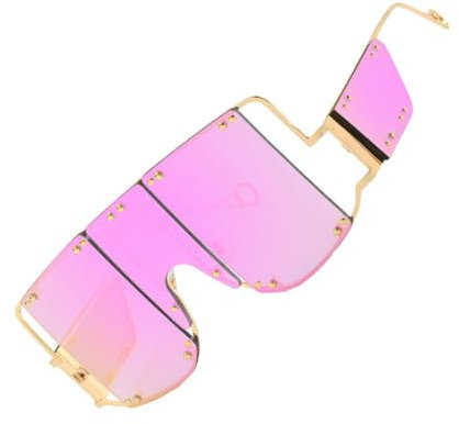 LIFKOME 1 Stück Punk-sonnenbrille Kreativ Geformte Brille Dekorative Partybrille Modisches Foto-requisit