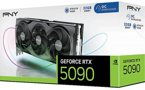 PNY Carte Graphique GEFORCE RTX™ 5090 32Go Triple Fan DLSS4