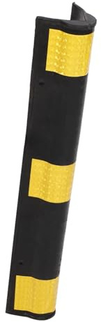 STOBAZA Paraspigoli Angolari in Gomma per Garage, Protezioni per Angoli da Parete Riflettenti, Facili da Installare, per Parcheggi e Autorimesse