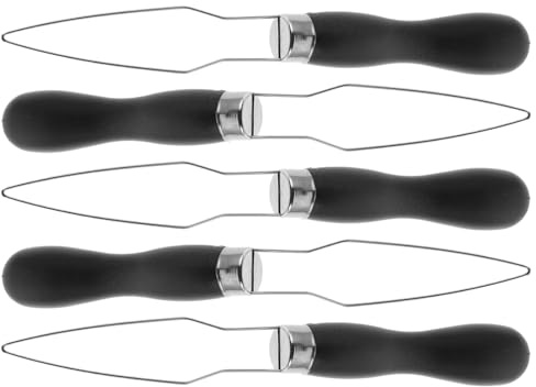 Hoement Kit 5pezzi Strumento per Abbottonare la Camicia Aiuto per Cucire, Accessorio in Legno e Metallo per Cucito Manuale, Fissaggio Sicuro e Rapido per Anziani e Fai-da-Te