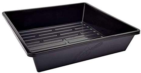 Bootstrap Farmer 1010 Seed Tray - Extra Strength Seedling Trays (No Drain Holes) - 10 x 10, 60 Pack, for Growing Microgreens, Wheatgrass Seeds, Hydroponic Germination, Fodder System 1020 Starter