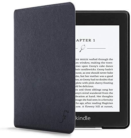 Forefront Cases Hülle für Amazon Kindle Paperwhite 6.8-Zoll (10. Generation - 2018) - Marineblau - Dünn & Leicht, Smart Auto Schlaf/Wach Schutz-Hülle (Tasche) für Kindle Paperwhite (10. Generation)