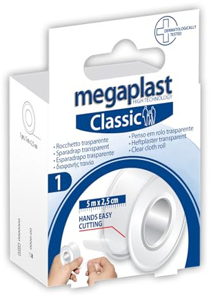 PARODI & PARODI - ESPARADRAPO TRANSP. MEGAPLAST 5 metros x