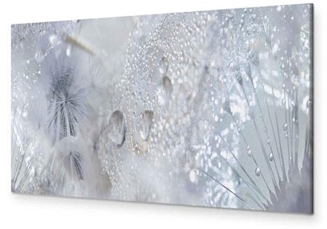 murando - Wandbilder XXL Pusteblume 120x40 cm 1 tlg - Wand Deko Vlies Leinwand Bilder Groß Wanddeko Wohnzimmer Schlafzimmer Kunstdrucke Blumen Löwenzahn Natur Vintage b-C-10108-b-a