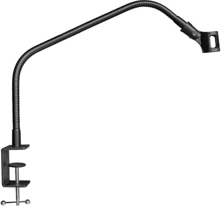 Angksorm 24 Flexible Gooseneck Microphone Stand with Desk Clamp for Podcasting Streaming Radio Broadcast Studio