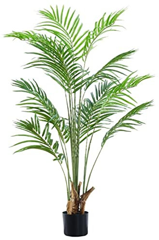 Kunstbaum Künstliche Große Künstliche Palme Mit Topf, Künstliche Pflanze, Plastikblatt, Tropisch, Für Hausgarten, Wohnzimmer, Dekoration Kunstpflanze (Color : A, Size : 180cm)