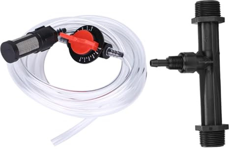 Injecteur D'engrais, Kit De Dispositif D'irrigation De Jardin D'injecteur Venturi Injecteur D'engrais G3/4 Pour Engrais Liquide D'irrigation Goutte à Goutte