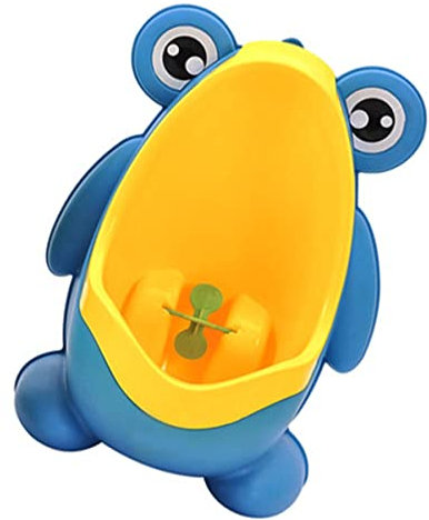 WOFASHPURET Jungen Urinal Töpfchen Aus Robustem Pp Cartoon Wand Und Standurinal Mit Aufhängeloch Und Rotierendem Wasserrad Für Kleinkind Töpfchentraining