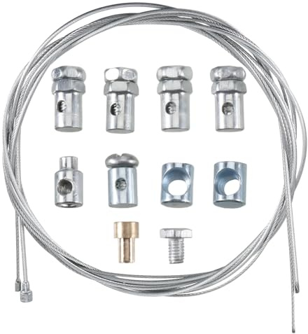 Universal Motorcycle Cable Emergency Brake Throttle Clutch Cable Repair Kit | Universal Cable Repair Kit, Throttle Cable, Motorcycle Throttle Clutch & Brake Cable Repair Kit