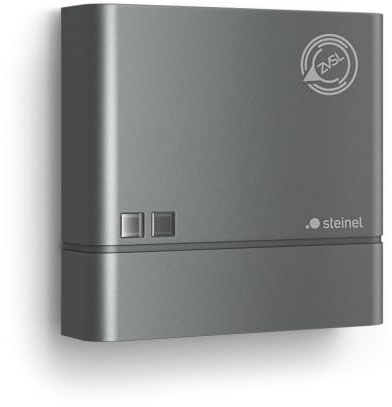 Steinel Twilight Sensor Magic Box LC PWM 0-10 V Anthracite, Smart Twilight Switch for Precise Light Control of Billboards, App Control, IP54