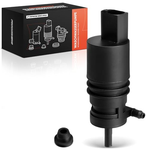 Frankberg Scheibenwaschpumpe Waschwasserpumpe Vorne 2-Polig 13250356 | Kompatibel mit Ampera R12, Cascada W13, Cascada Convertible W13, Aveo Stufenheck T300, Malibu V300, Insignia A G09