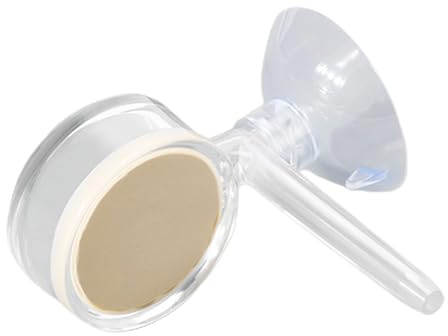 Reattore in vetro – Diffusore Nano Co2 in vetro | Diffusore atomizzatore per acquario Gllass Co2 | Accessori trasparenti per pompa d'aria per acquari | Kit di deviazione Co-2 efficiente senza bisogno