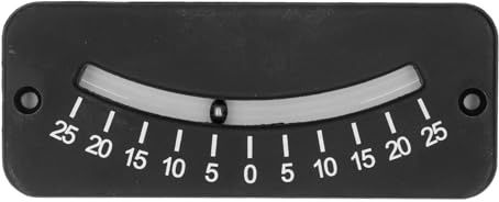 DEWIN Tube Clinometer Horizontal Micro Angle Tester ‑25 to 25 Degree Level Slope Indicator for Woodworking RV Leveling