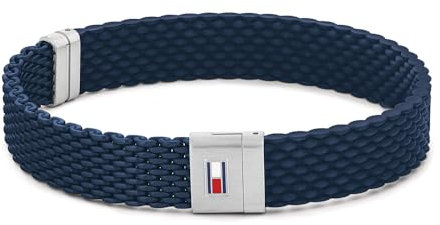 Tommy Hilfiger Jewelry armband für Herren aus Silikon aus Blau oder Schwarz
