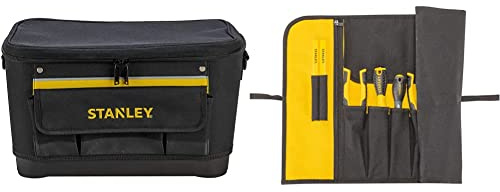 STANLEY 1-96-193 Bauletto porta utensili 16 & 1-93-601 Fodero porta attrezzi 12 tasche