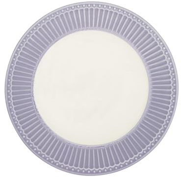 GreenGate - Teller, Frühstücksteller, Kuchenteller - Alice - Lavender - 23 cm