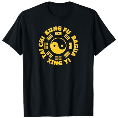 Kung Fu Tai Chi Xing Yi Bagua Chinesische Kampfsportarten T-Shirt