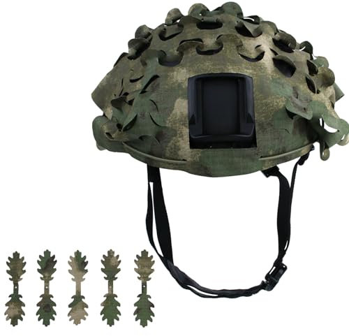 Helmüberzug 3D Laserschnitt Helmüberzug Fast Helmüberzug Enhanced Protect Jagd Helmzubehör Camouflage Kampfhelm Fast Helmüberzug Helmüberzug Für