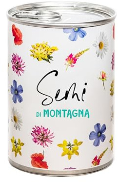 Kit di Coltivazione di Fiori da Regalare con Messaggio - Regalo per Feste per Donna e Uomo Regalo Originale Amici Famiglia Compleanno Natale - Facilissimo da Usare - 100% Realizzato in Europa