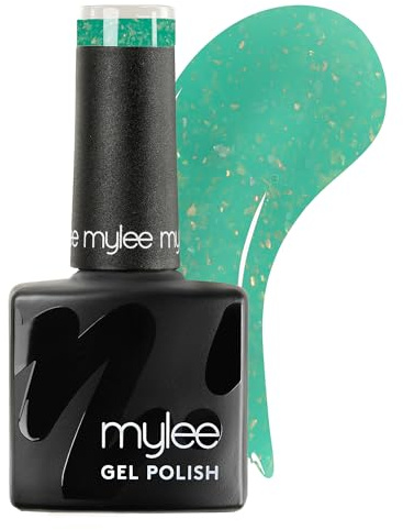 Mylee Gel Nail Polish 8ml [Brain freeze]- Beach Bash Collection - UV/LED Nail Art Manicure Pedicure for Professional, Salon & Home Use [Spring/Summer 2025] - Long Lasting & Easy to Apply