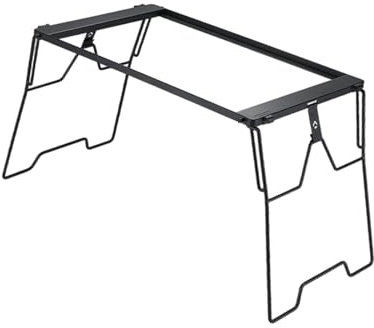 Perfeclan Pont Table de Table Camp de Camp Meubles de Bureau Haute résistance sans Pliage de comptoir pour Les randonnées de Barbecue de Jardin de Cuisson