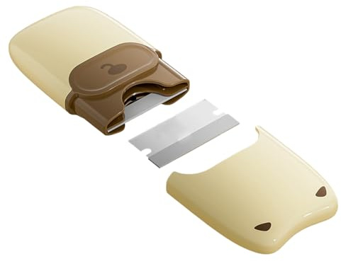 Rascador De Pintura Para Vidrio - Raspador para Ventanas y Eliminador para Suelo y Vitrocerámica - Accesorio de Limpieza Eliminador de Etiquetas Pinturas Azulejos Cocina Vidrio