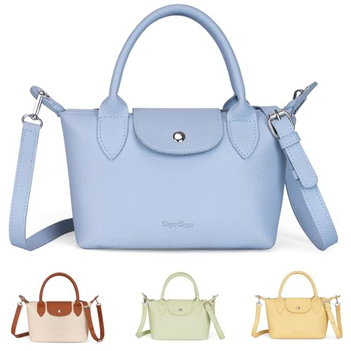 Super Eager Medium-sized Women's shoulder Bags,Waterproof Crossbody Shoulder Bag with Zipper and Top Handle Fashion Travel Daily Satchel