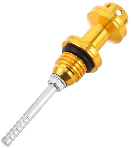MAGICLULU Varilla Medición Aceite Moto Aleación Aluminio Indicador Preciso Compatible Diversos Modelos Seguridad Motor