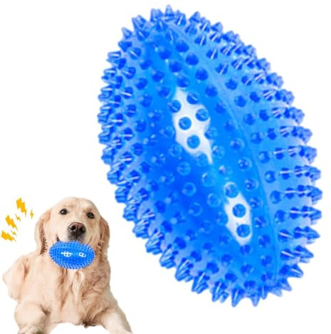 Hundespielzeug Stachelbälle- Robuste Hundespielzeugs Bälle, Unzerstörbare Kauspielzeuge, Interaktiv boll, Zahnpflege Spielzeug | Für Aggressive Kauer Kleine Mittlere Große Hunde Training