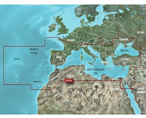Garmin VEU723L - Southern Europe