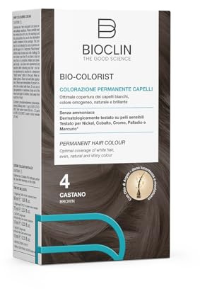 Bioclin Bio-Colorist Colorazione Permanente Capelli Castano 4